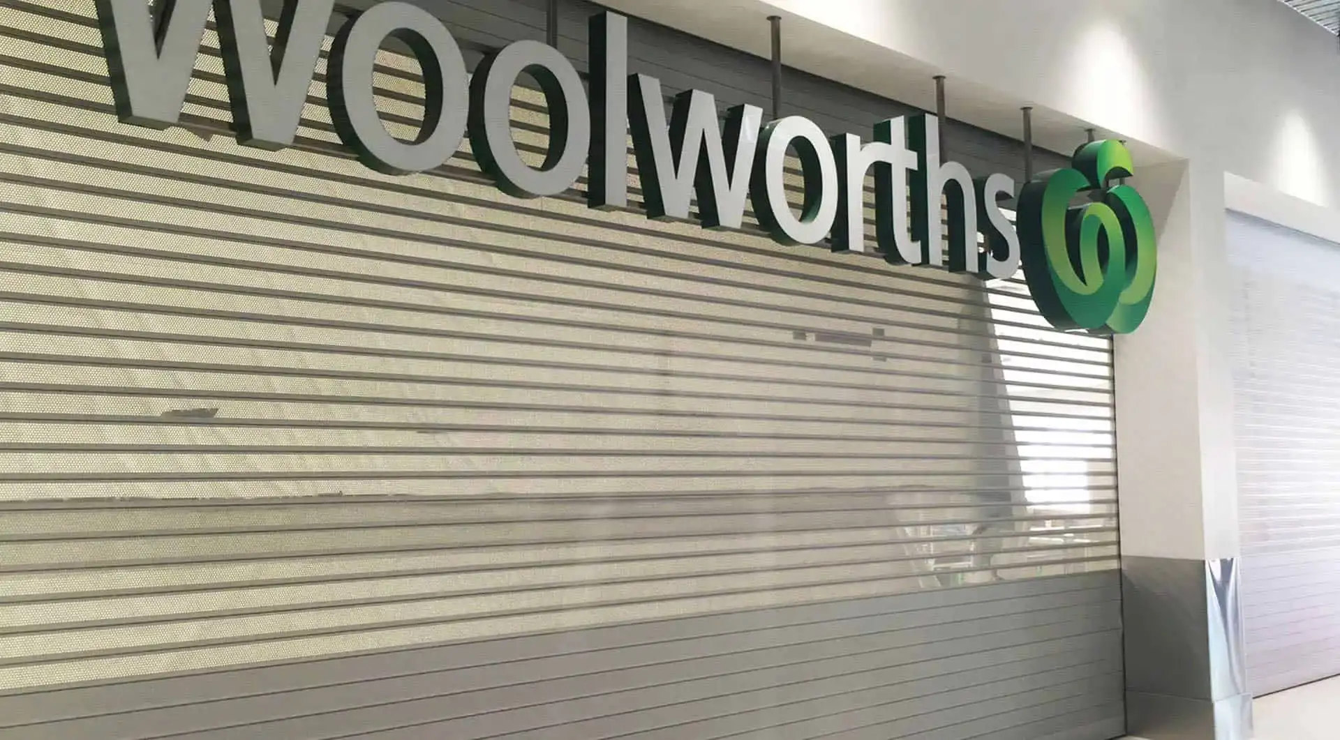 Woolworths Roller Shutters